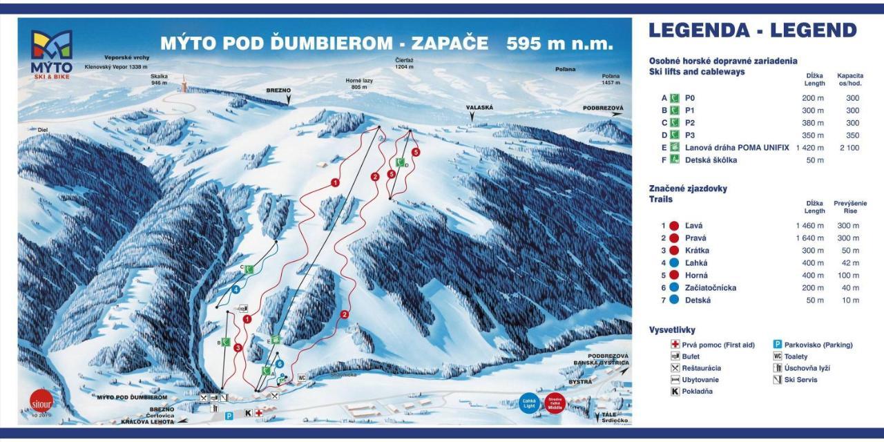 Apartment Anna Chopok 1 110 m - Unique Location - Skiing - Ďumbier - Low Tatras Demänovská Dolina Extérieur photo
